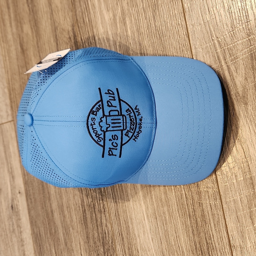 NWT Outdoor CAP Pic's Pub Sports Bar Holyoke MA Adult sz adjustable straps Hat